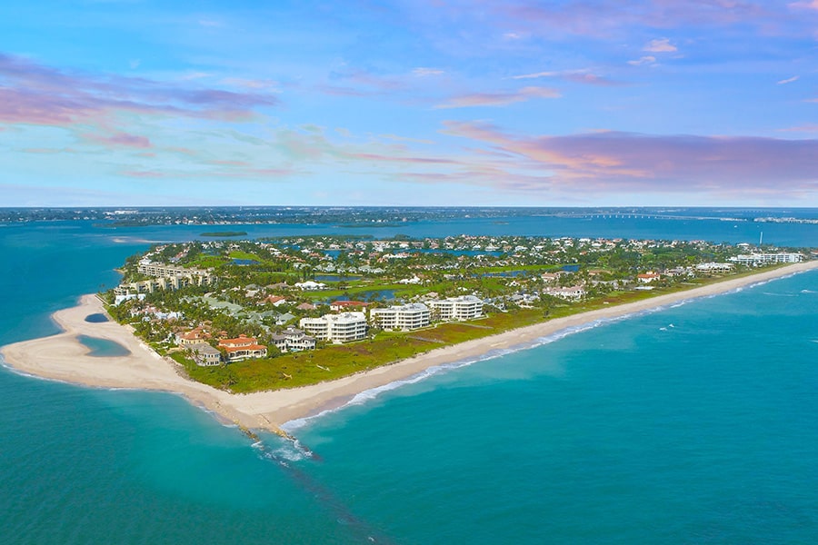 Hutchinson Island coastline